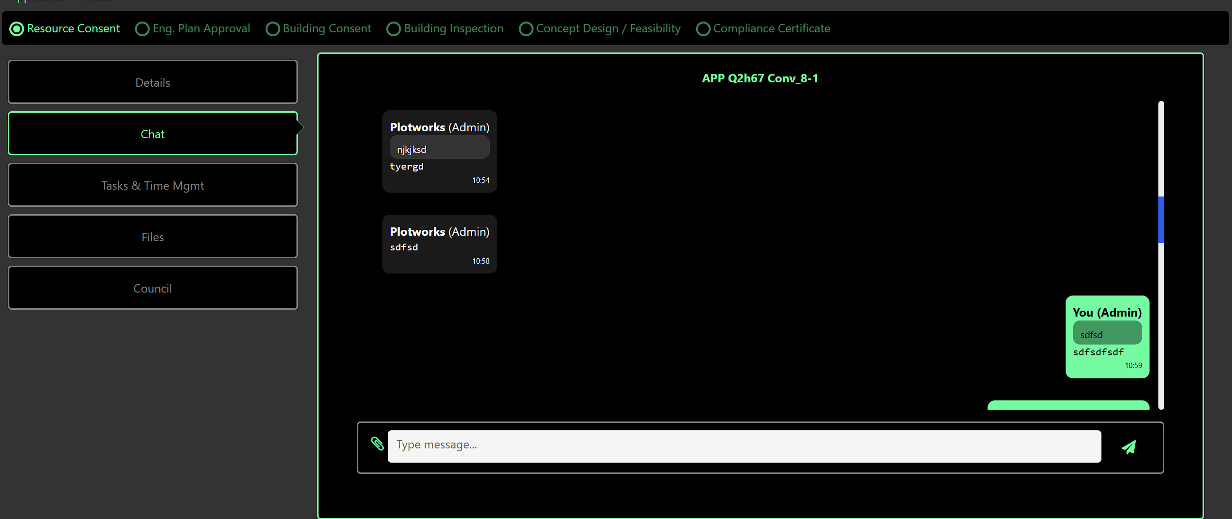 Team Communication Hub
