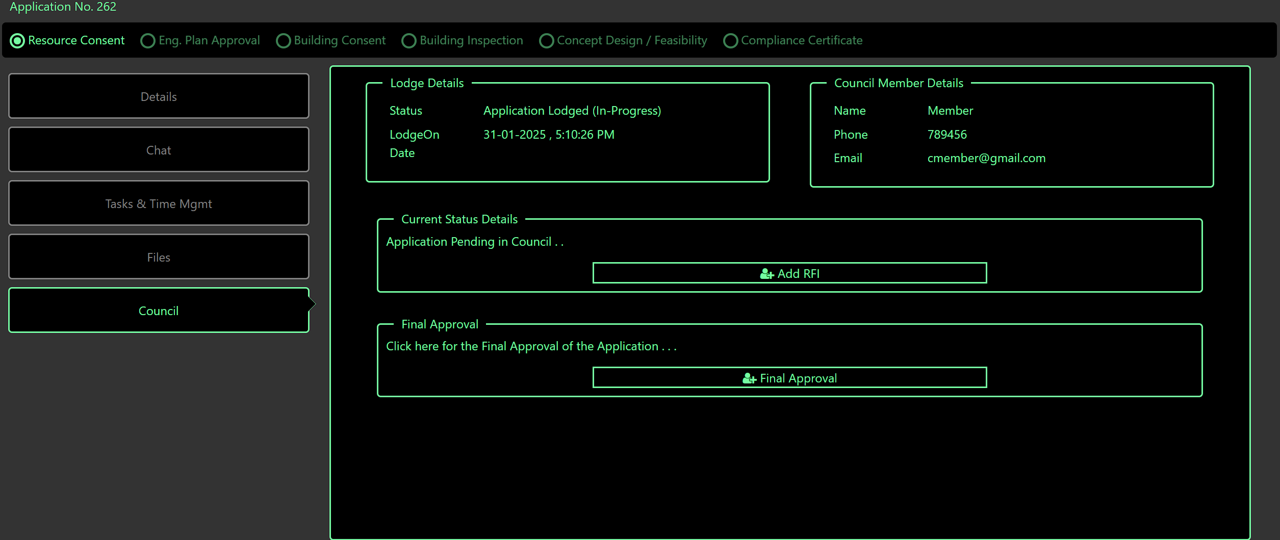 Build Management Portal
